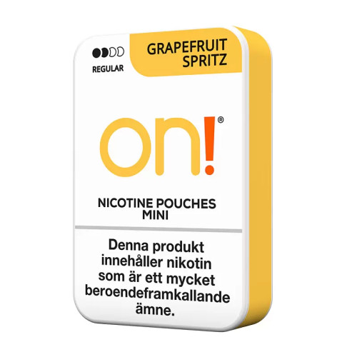 on! on! Grapefruit Spritz Regular 5-pack