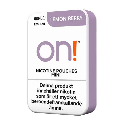 on! on! Lemon Berry Regular 5-pack