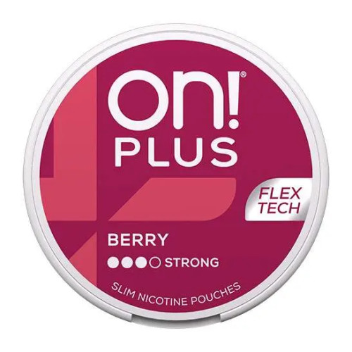 on! on! PLUS Berry Strong 5-pack