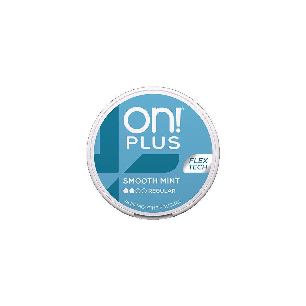 Produktbild för on! PLUS Smooth Mint Regular 5-pack