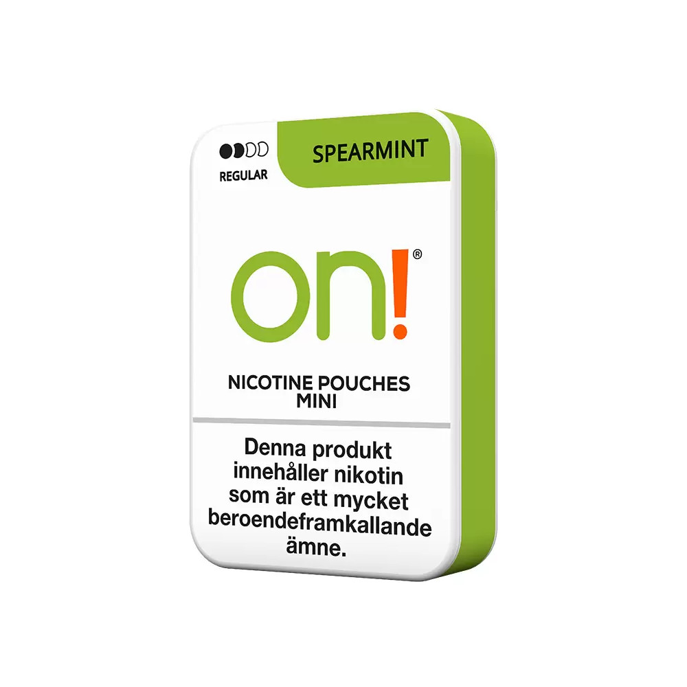 Produktbild för on! Spearmint Regular 5-pack
