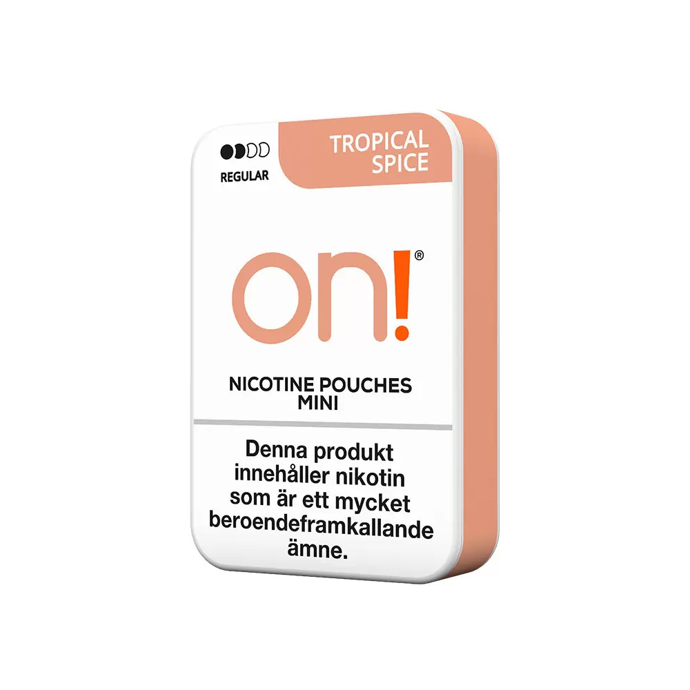 Produktbild för on! Tropical Spice Regular 5-pack