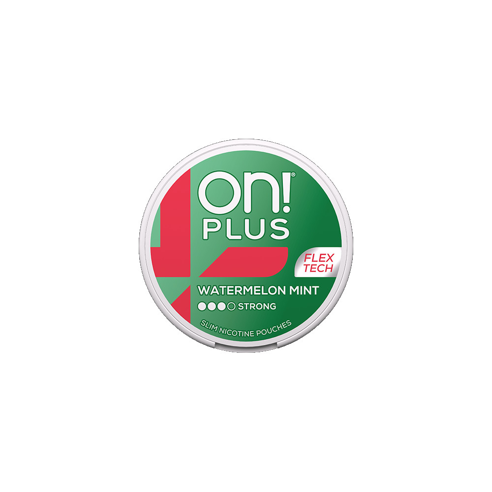 Produktbild för on!PLUS Watermelon Mint Strong 5-pack