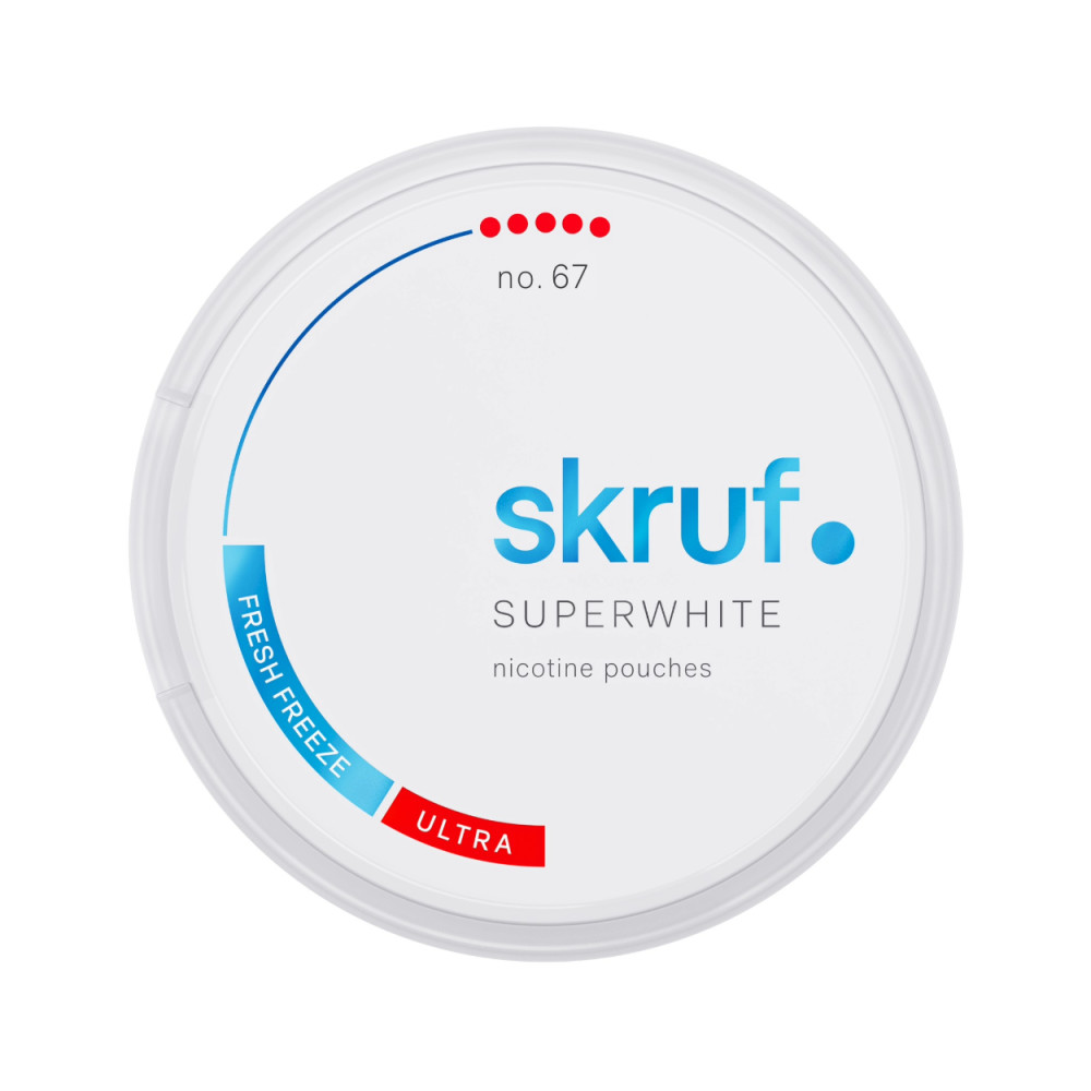 Produktbild för Skruf Superwhite Fresh Freeze Ultra Strong 5-pack