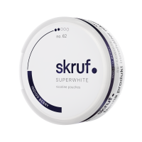 Produktbild för Skruf Superwhite no. 62 Indigo Berry Medium Strength 10-pack