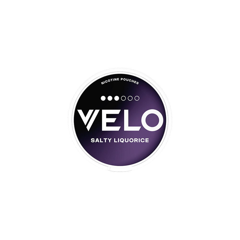 Produktbild för VELO Salty Liquorice 10-pack
