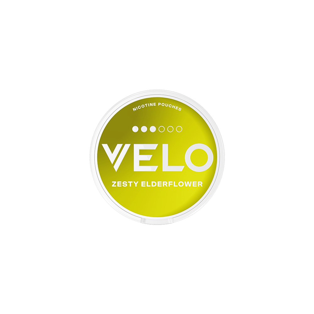 Produktbild för VELO Zesty Elderflower 10-pack
