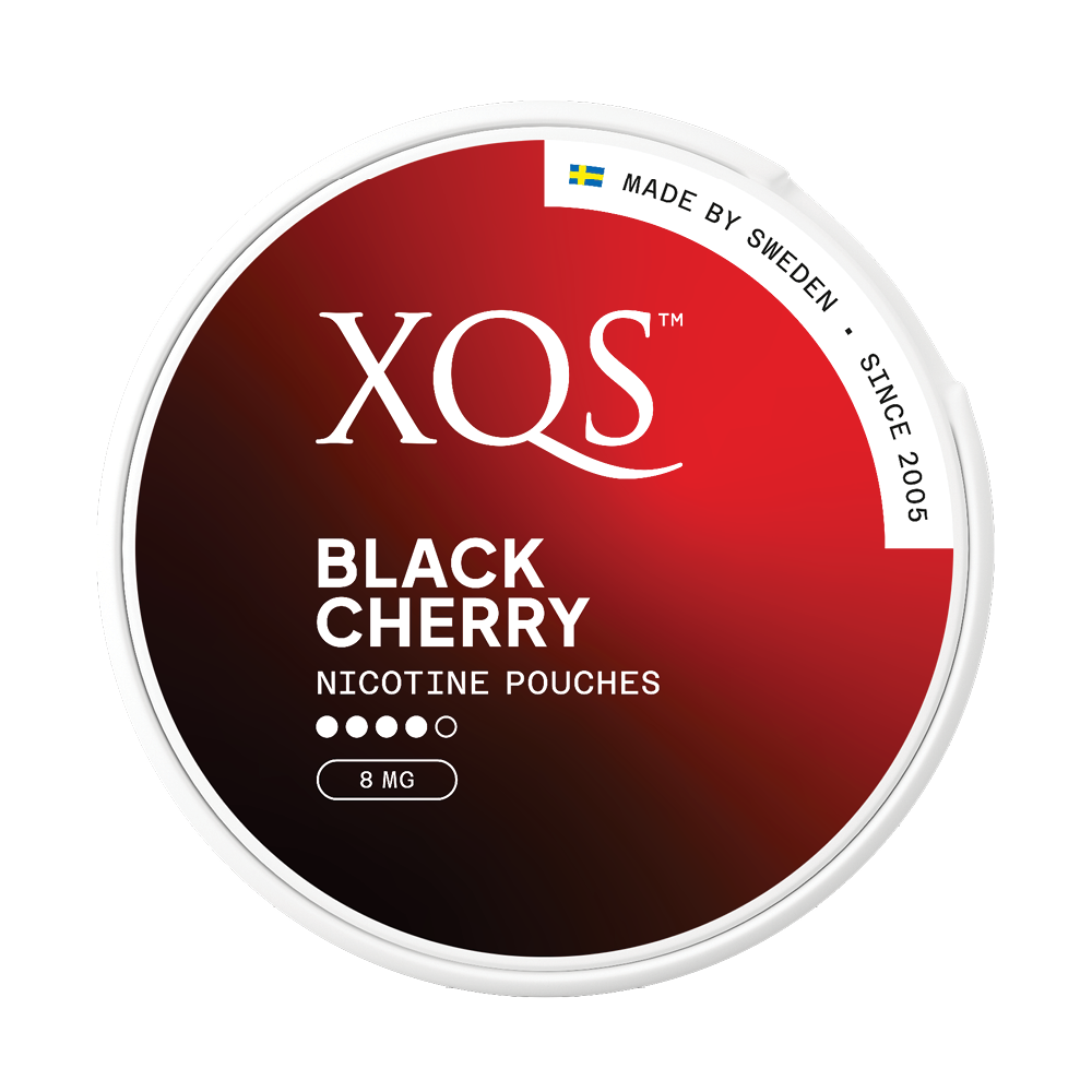 Produktbild för XQS Black Cherry 8mg 10-pack