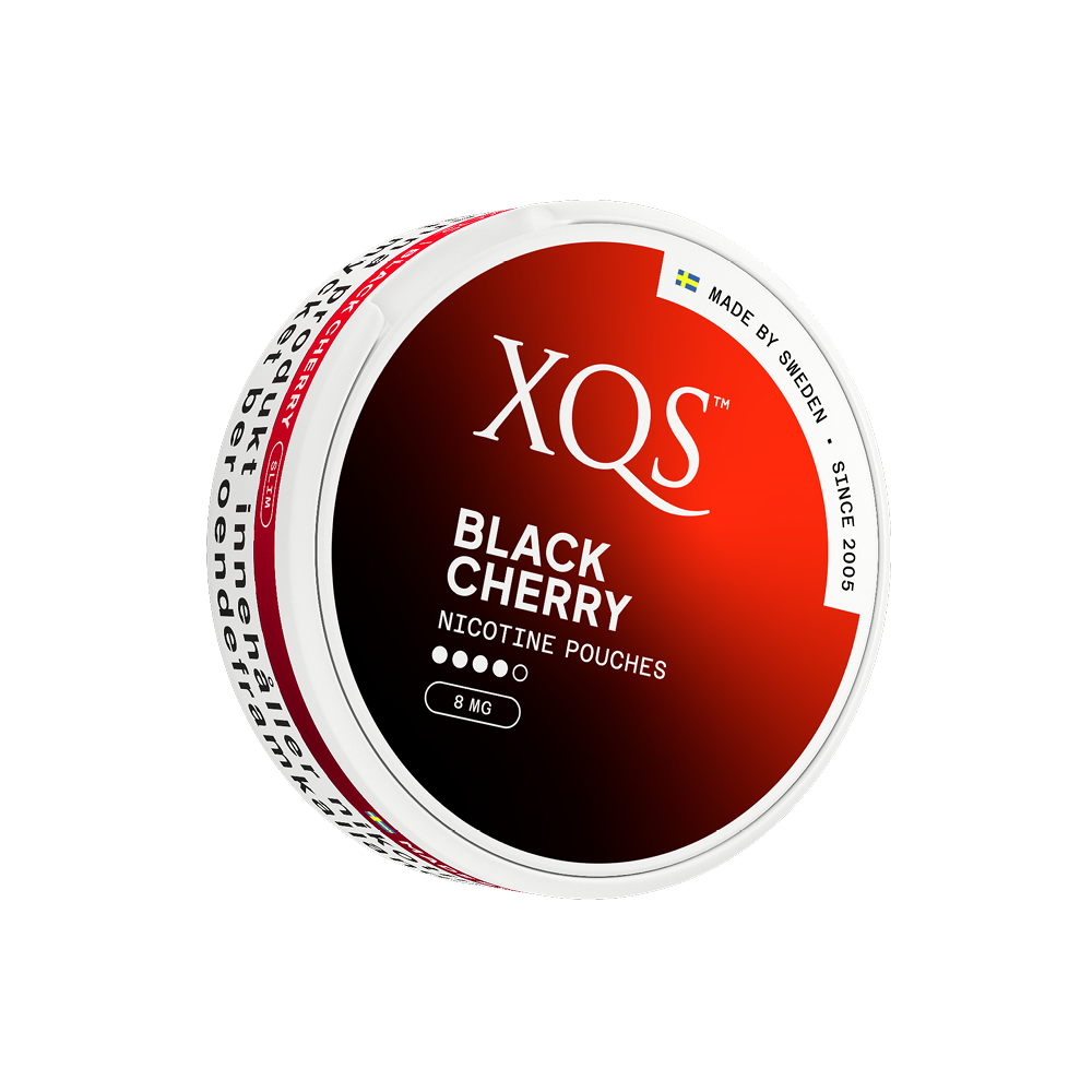 Produktbild för XQS Black Cherry 8mg 10-pack