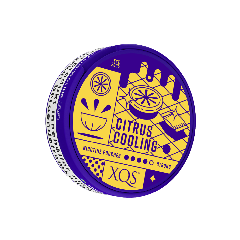 Produktbild för XQS Citrus Cooling 8mg 10-pack