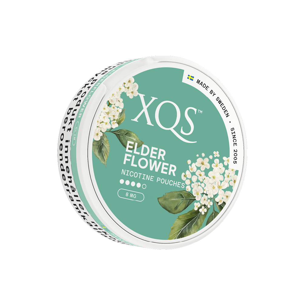 Produktbild för XQS Elderflower 8mg 10-pack