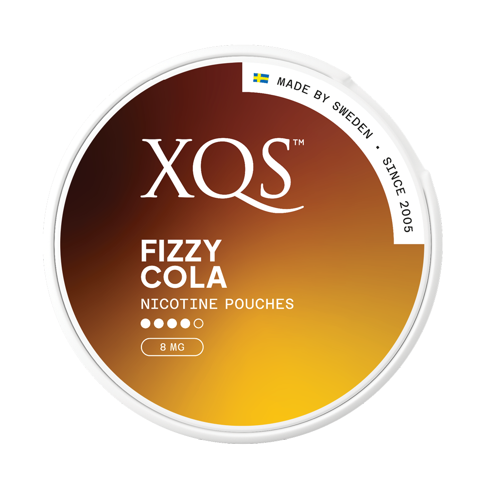 Produktbild för XQS Fizzy Cola 8mg 10-pack