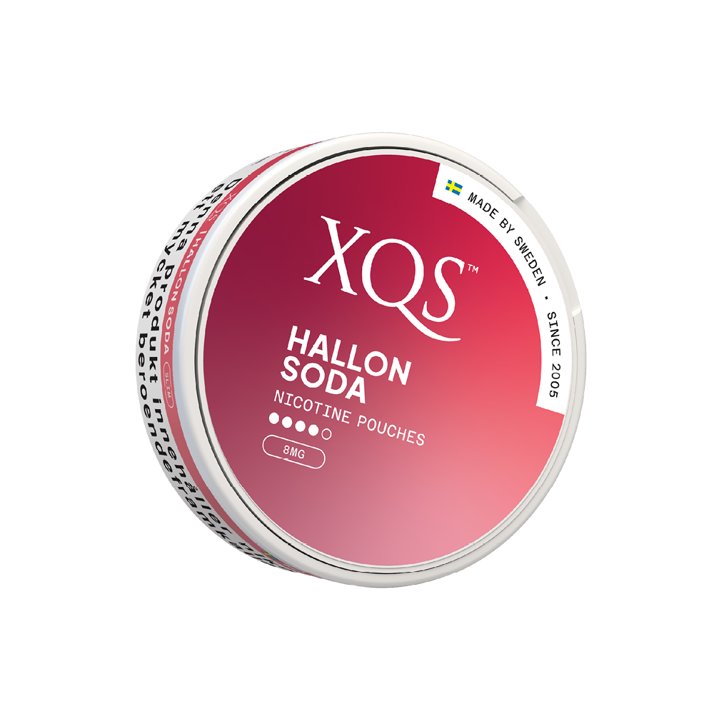 Produktbild för XQS Hallonsoda 8mg 10-pack