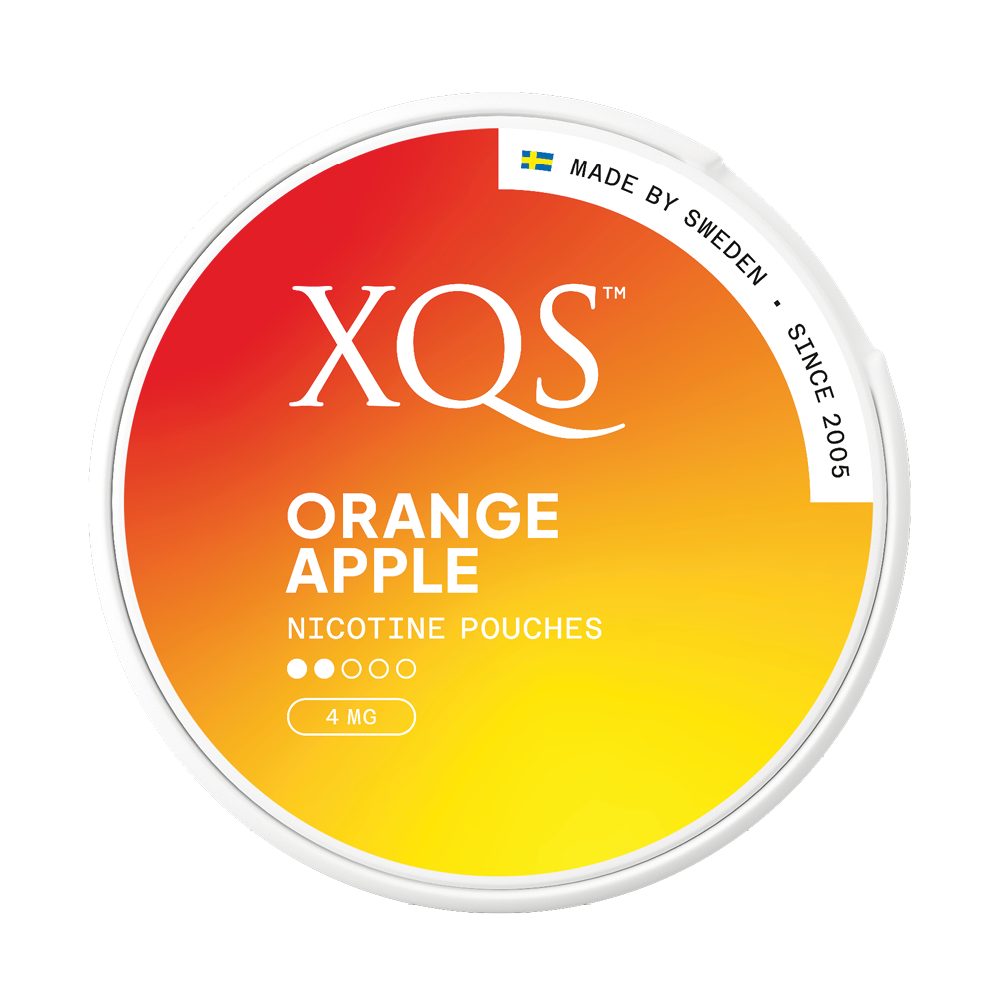 Produktbild för XQS Orange Apple 4mg 10-pack