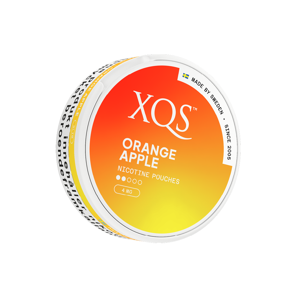 Produktbild för XQS Orange Apple 4mg 10-pack