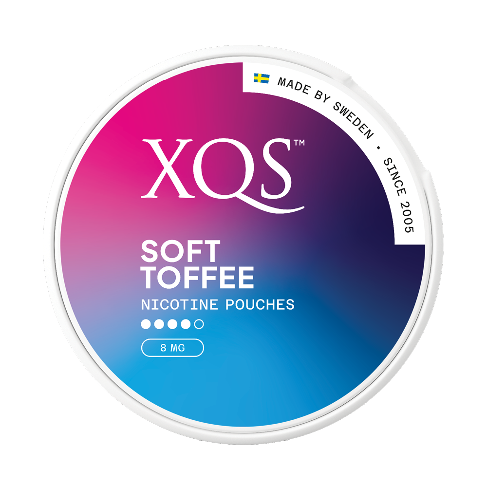 Produktbild för XQS Soft Toffee 8mg 10-pack