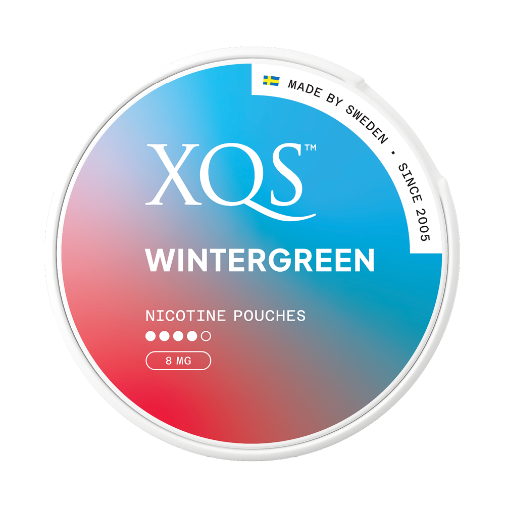 Produktbild för XQS Wintergreen 8mg 10-pack