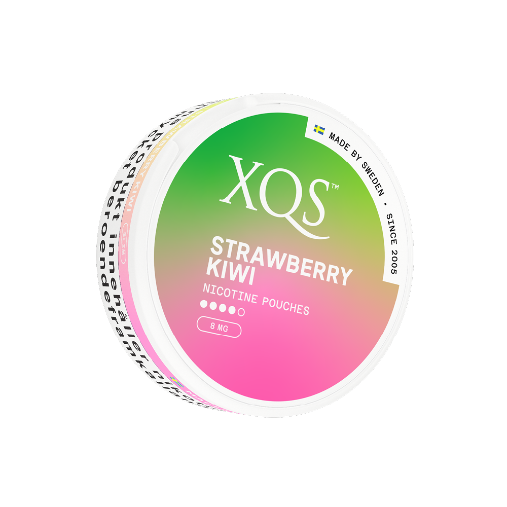 Produktbild för XQS Strawberry Kiwi 8mg 10-pack