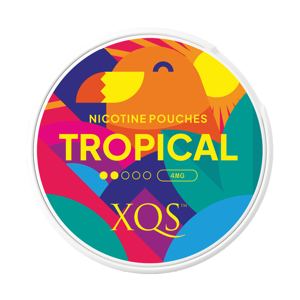 Produktbild för XQS Tropical 4mg 10-pack
