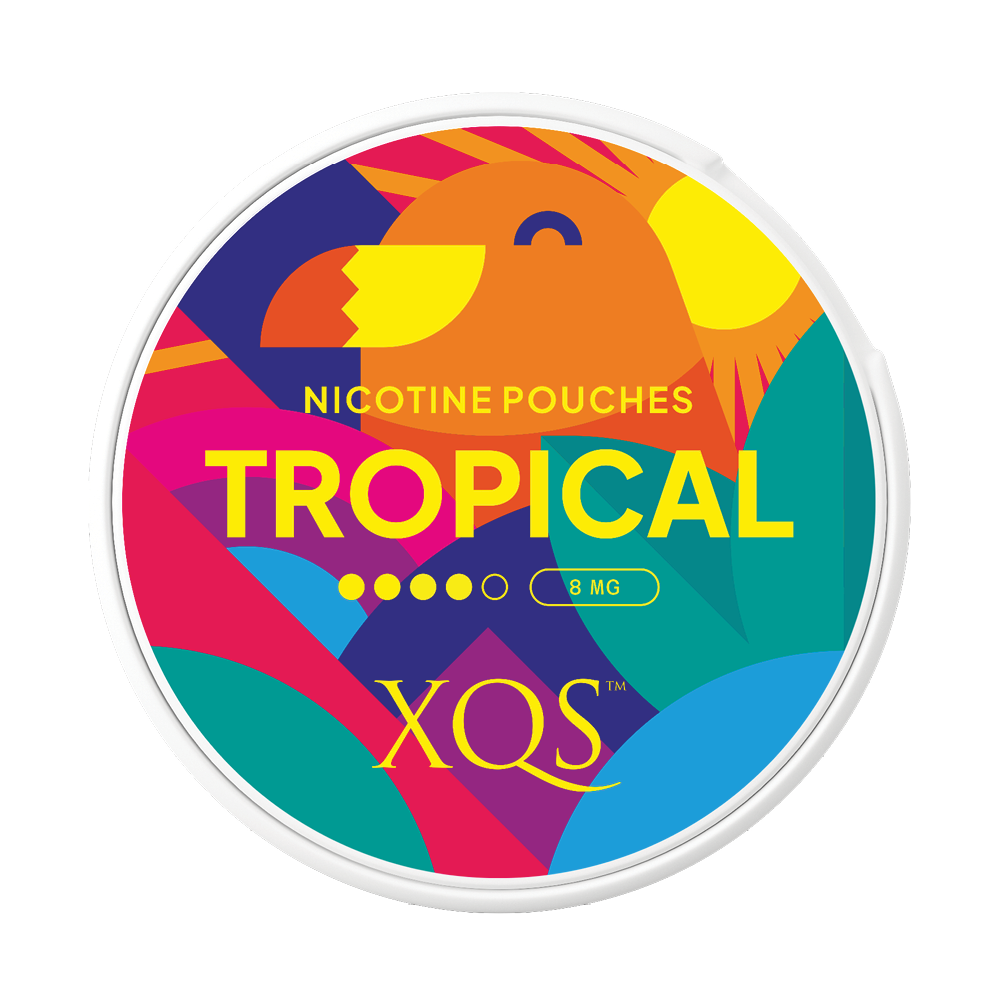 Produktbild för XQS Tropical 8mg 10-pack