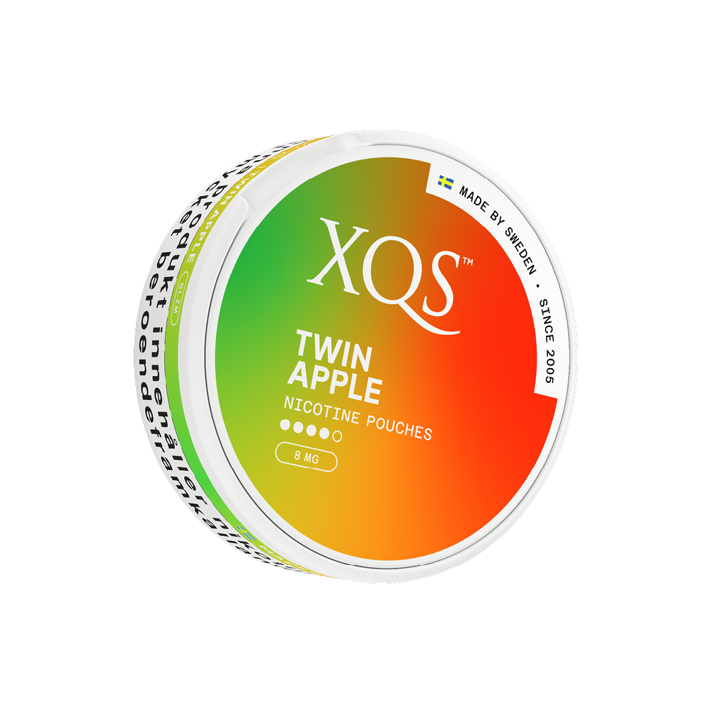 Produktbild för XQS Twin Apple 8mg 10-pack