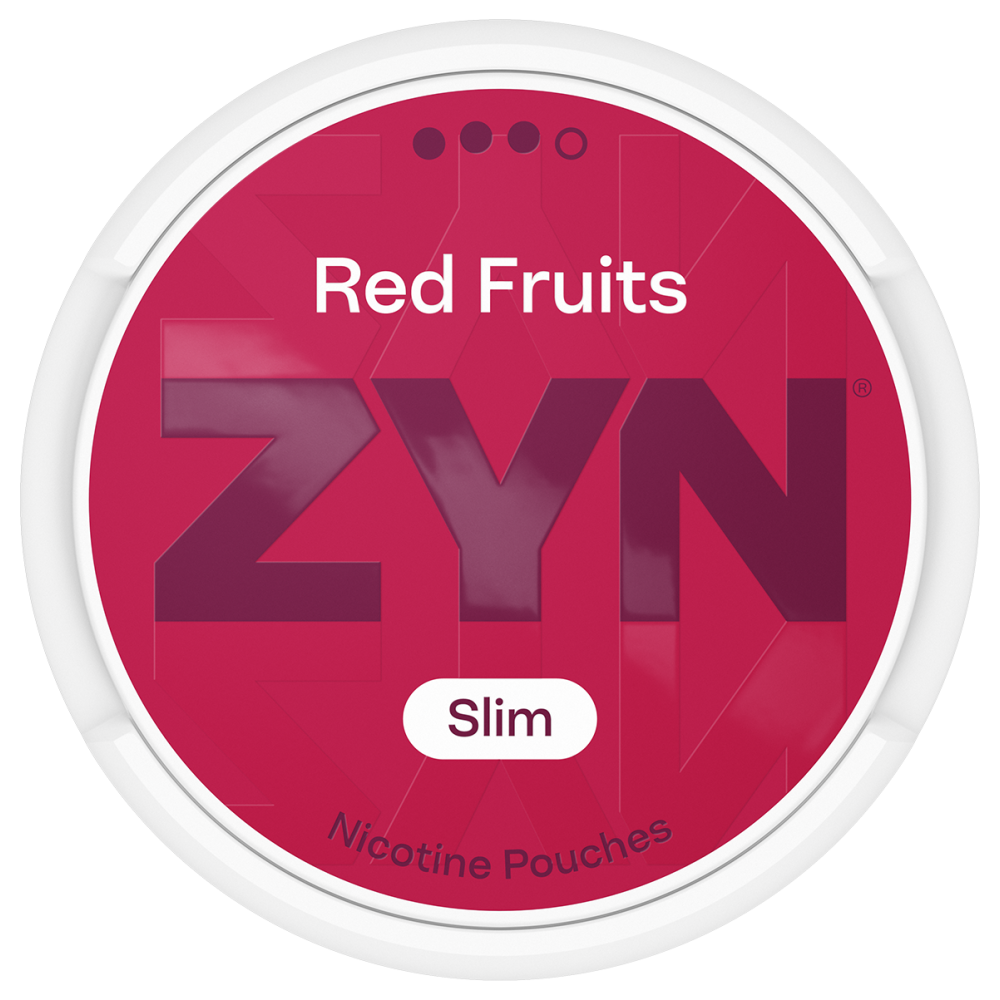 Produktbild för ZYN Red Fruits Slim S3 5-pack