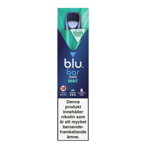 BLUE BAR blu bar Mint 20mg 10-pack