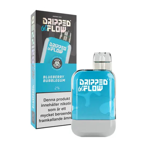 Dripped Go Flow Dripped GoFlow Blueberry Bubblegum 20mg 10-pack
