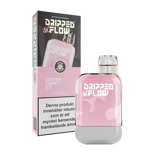Dripped Go Flow Dripped GoFlow Cotton Candy Ice 14.5 mg 10-pack