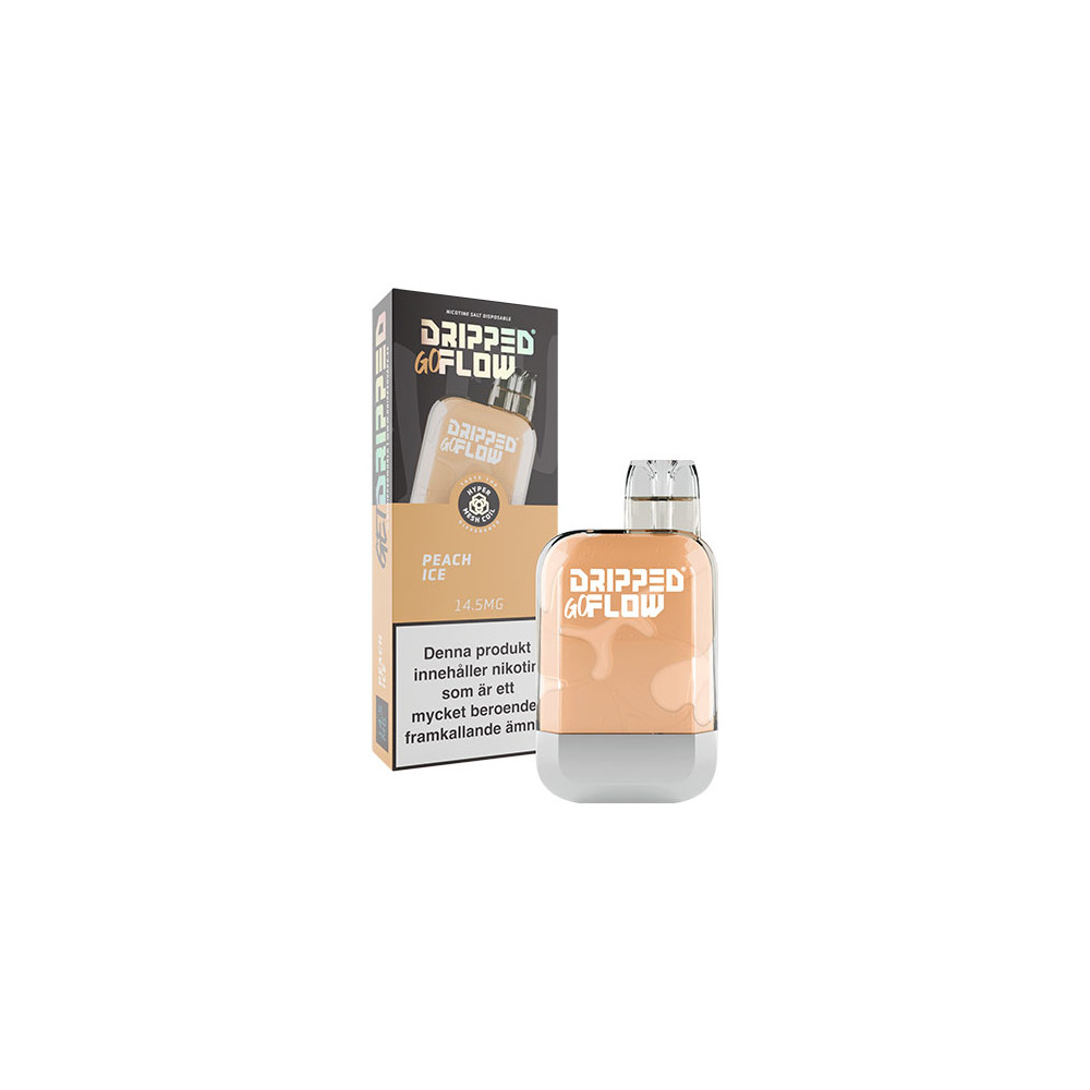 Produktbild för Dripped GoFlow Peach Ice 14.5 mg 10-pack