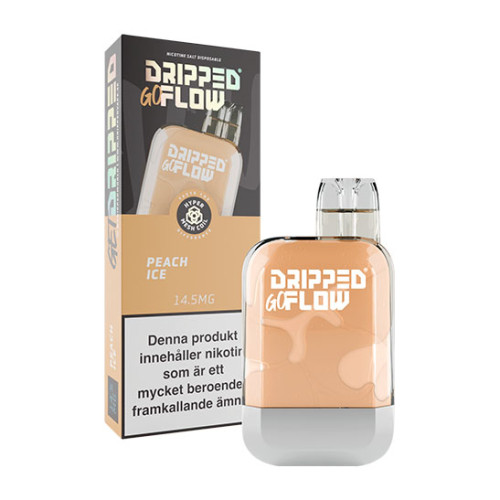 Dripped Go Flow Dripped GoFlow Peach Ice 14.5 mg 10-pack