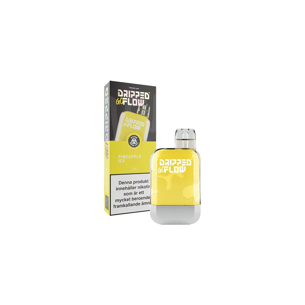 Produktbild för Dripped GoFlow Pineapple Ice 20mg 10-pack