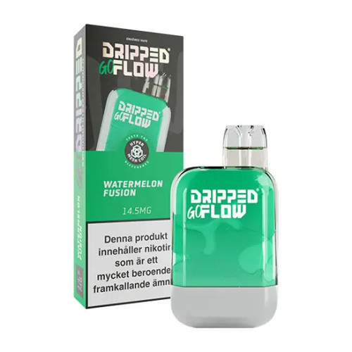 Dripped Go Flow Dripped GoFlow Watermelon Fusion 14.5 mg 10-pack