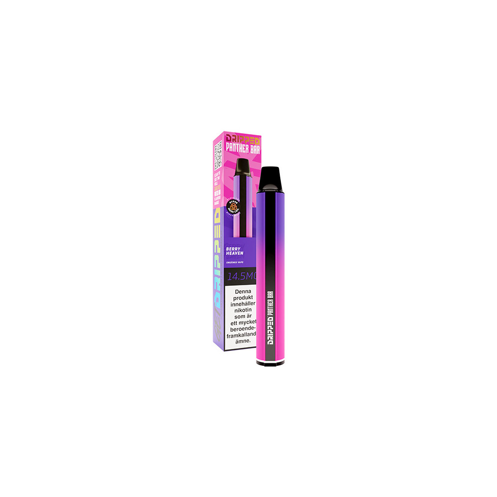 Produktbild för Dripped Panther Bar Berry Heaven 14.5 mg 10-pack