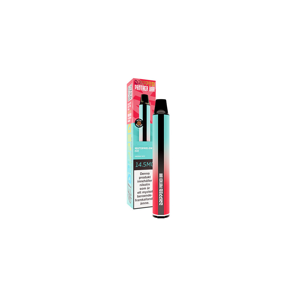 Produktbild för Dripped Panther Bar Watermelon Ice 14.5 mg 10-pack