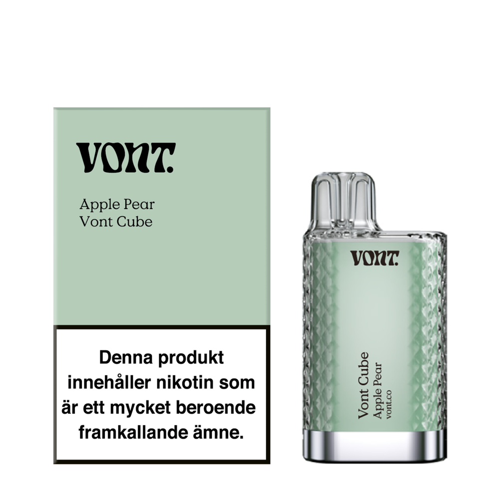 Produktbild för Vont Cube Apple Pear 20mg