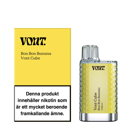Vont Vont Cube Bon Bon Banana 20mg