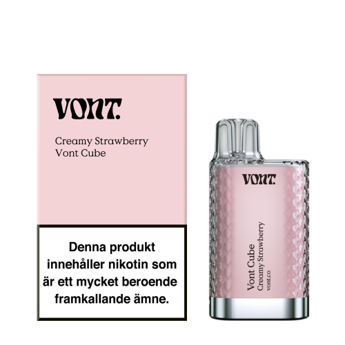 Vont Vont Cube Creamy Strawberry 20mg