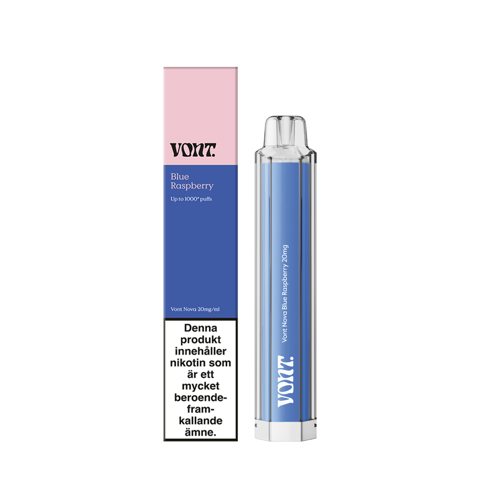 Produktbild för Vont Nova Blue Raspberry 20mg