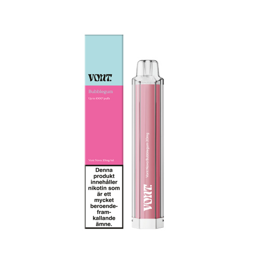 Vont Vont Nova Bubblegum 20mg