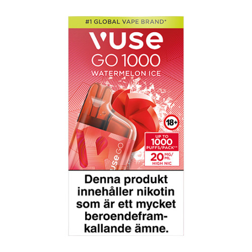 VUSE GO VUSE GO BOX 1000 Watermelon Ice 20mg 10-pack