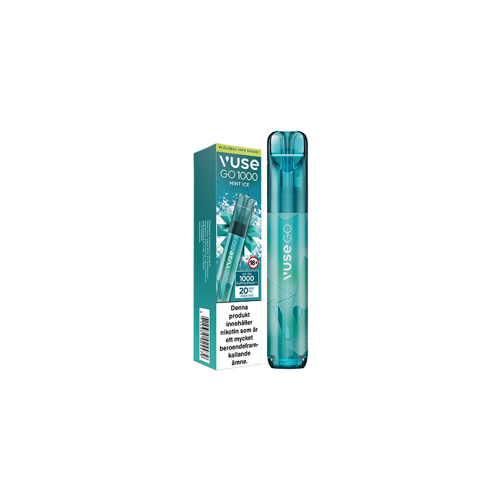 Produktbild för VUSE GO PEN 1000 Mint Ice 20mg 10-pack