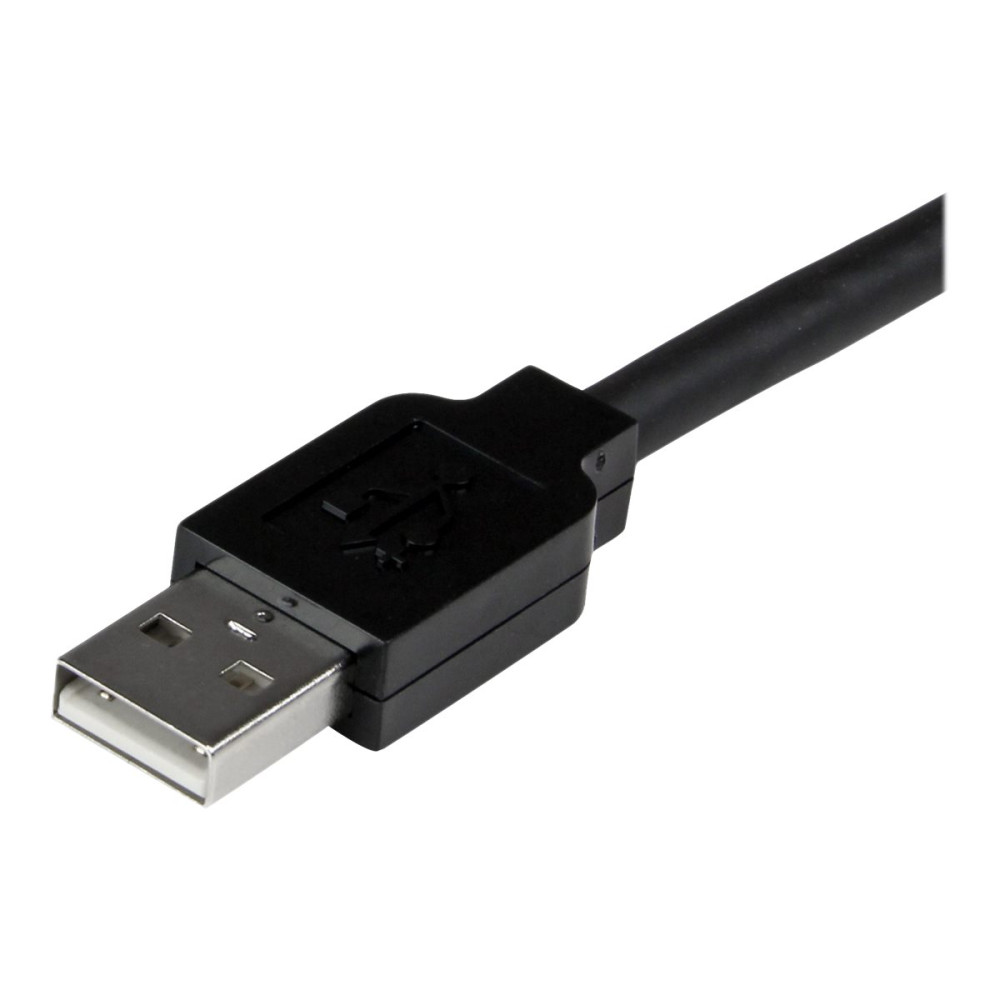 Produktbild för StarTech.com 10 m aktiv USB 2.0-förlängningskabel - M/F - USB-förlängningskabel - USB till USB - 10 m