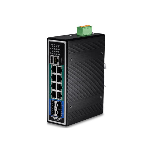 TRENDnet TRENDnet TI-PG1284I - switch - 12 portar - Administrerad - TAA-kompatibel