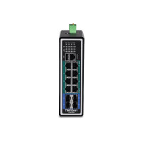 Produktbild för TRENDnet TI-PG1284I - switch - 12 portar - Administrerad - TAA-kompatibel