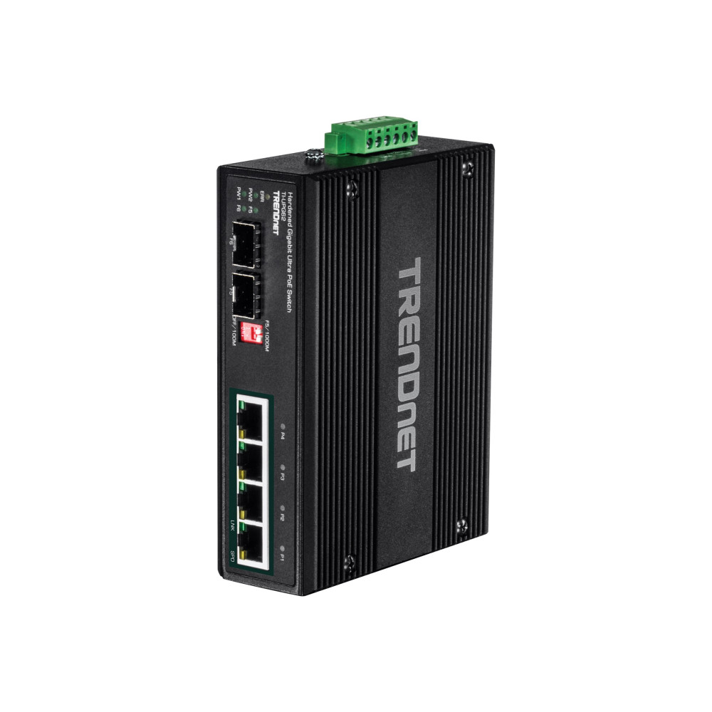 Produktbild för TRENDnet TI-UPG62 - switch - 6 portar - ohanterad - TAA-kompatibel
