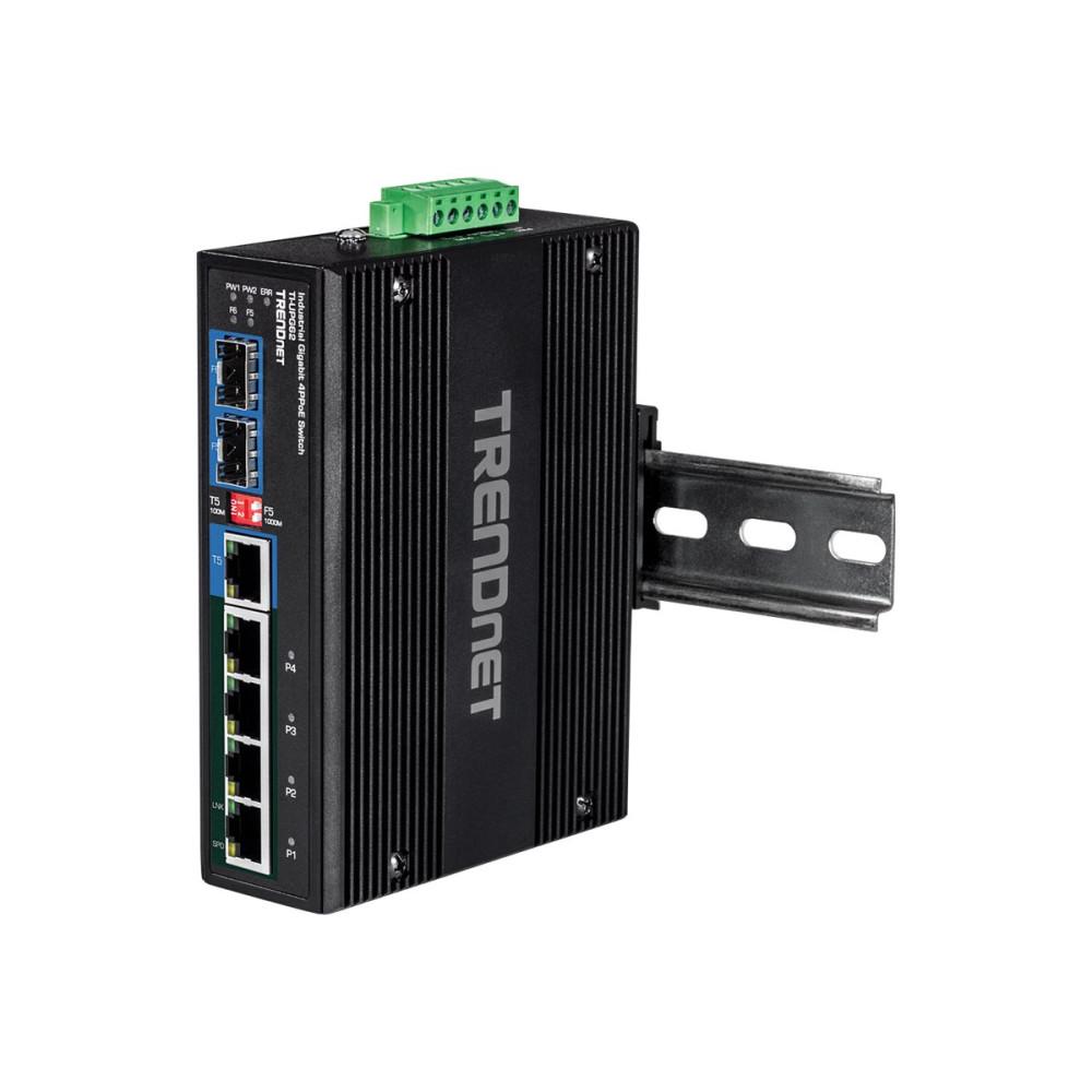 Produktbild för TRENDnet TI-UPG62 - switch - 6 portar - ohanterad - TAA-kompatibel