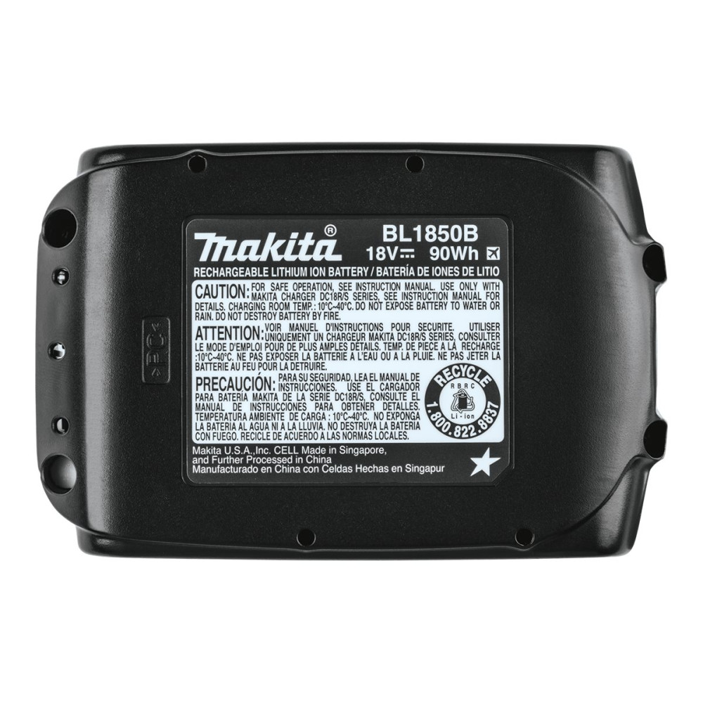 Produktbild för Makita BL1850B batteri - Li-Ion (paket om 2)