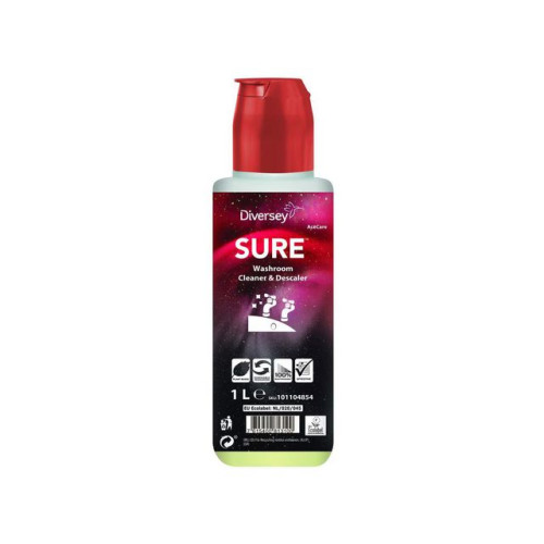 Sure Avkalkningsmedel SURE Washroom C&D AC 1L