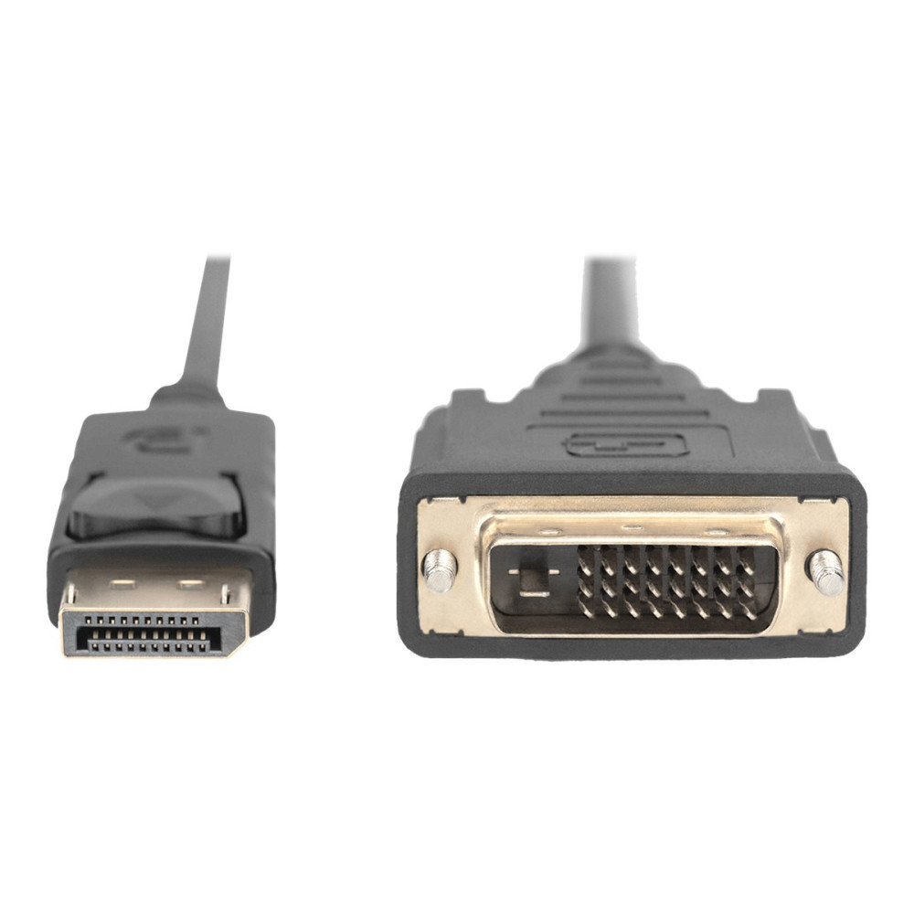 Produktbild för DIGITUS - videoadapterkabel - DisplayPort till DVI-D - 3 m